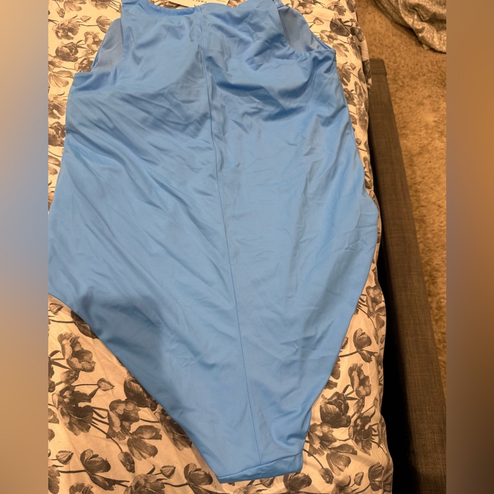 Fabletics Blue Women's One Piece Swimsuit